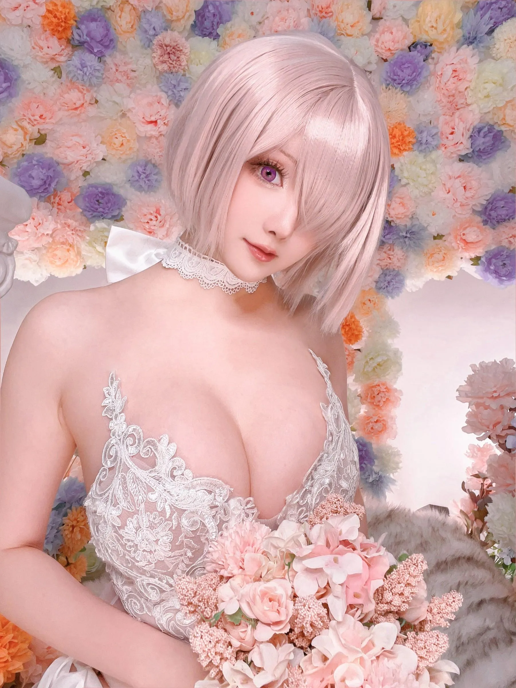 星之迟迟 – NO.141 FGO-玛修同人婚纱 [79P]插图5